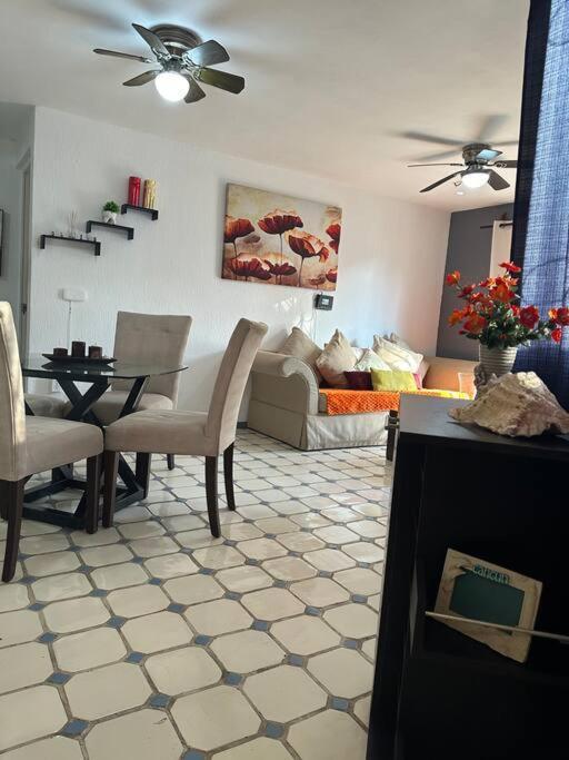 Depa Familiar Con Alberca Wi-fi Ac Centrico Apartment Cancun
