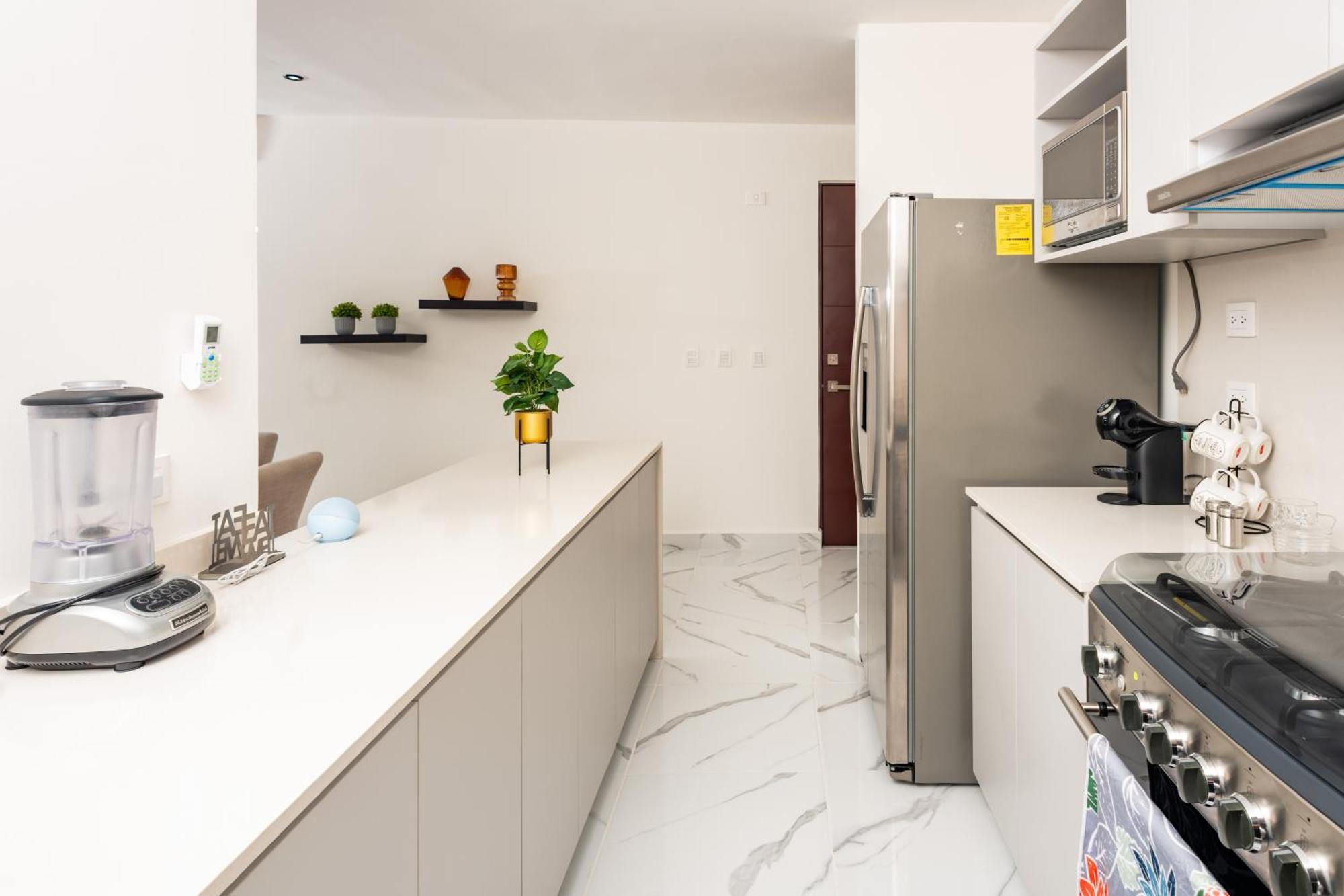 2br Moderno En Residencial Ombu Apartment