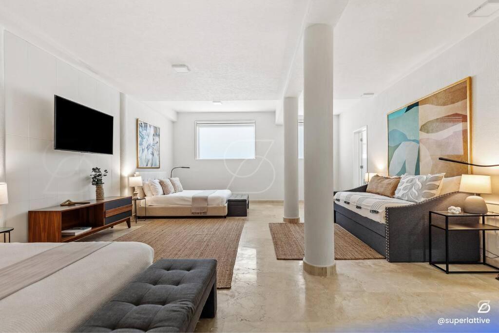 Apartment De Lujo 2br Vista Mar Playa Privada Cancun