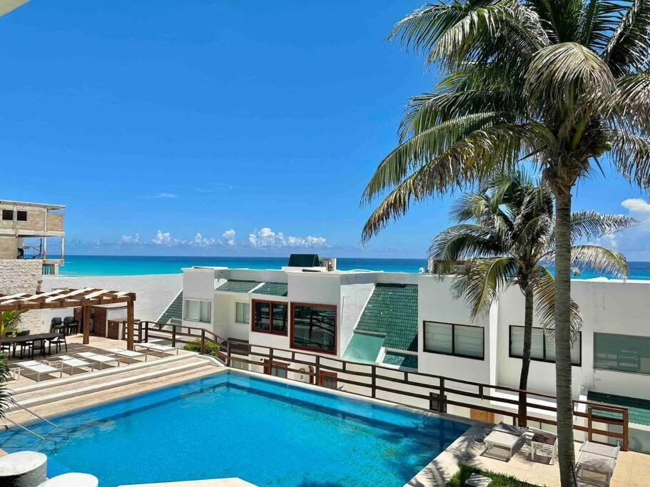 De Lujo 2br Vista Mar Playa Privada Cancun