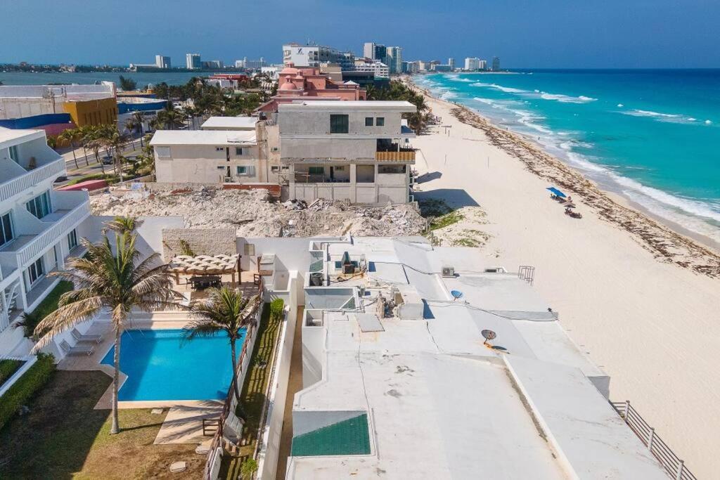 De Lujo 2br Vista Mar Playa Privada Cancun