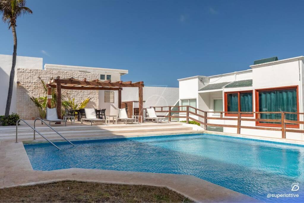 De Lujo 2br Vista Mar Playa Privada Cancun