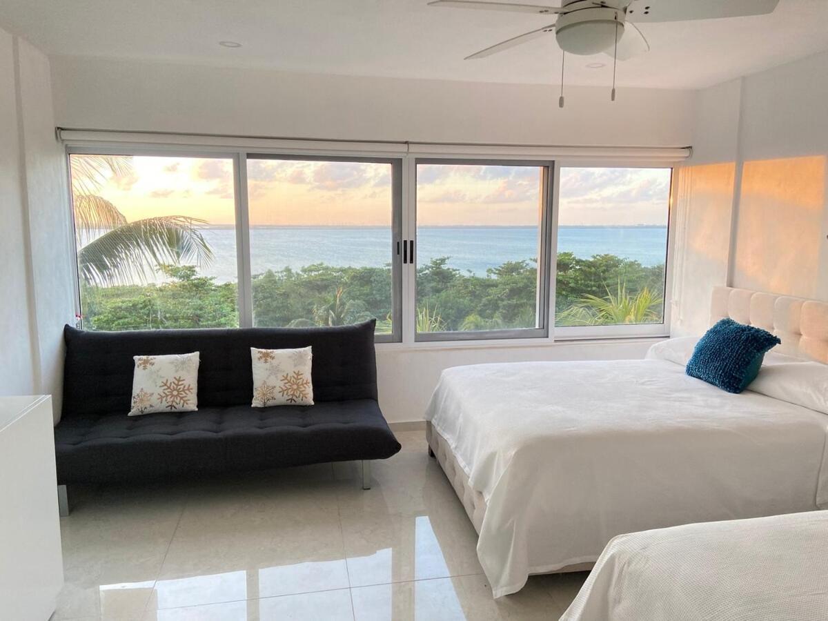 Front And Lagoon View In